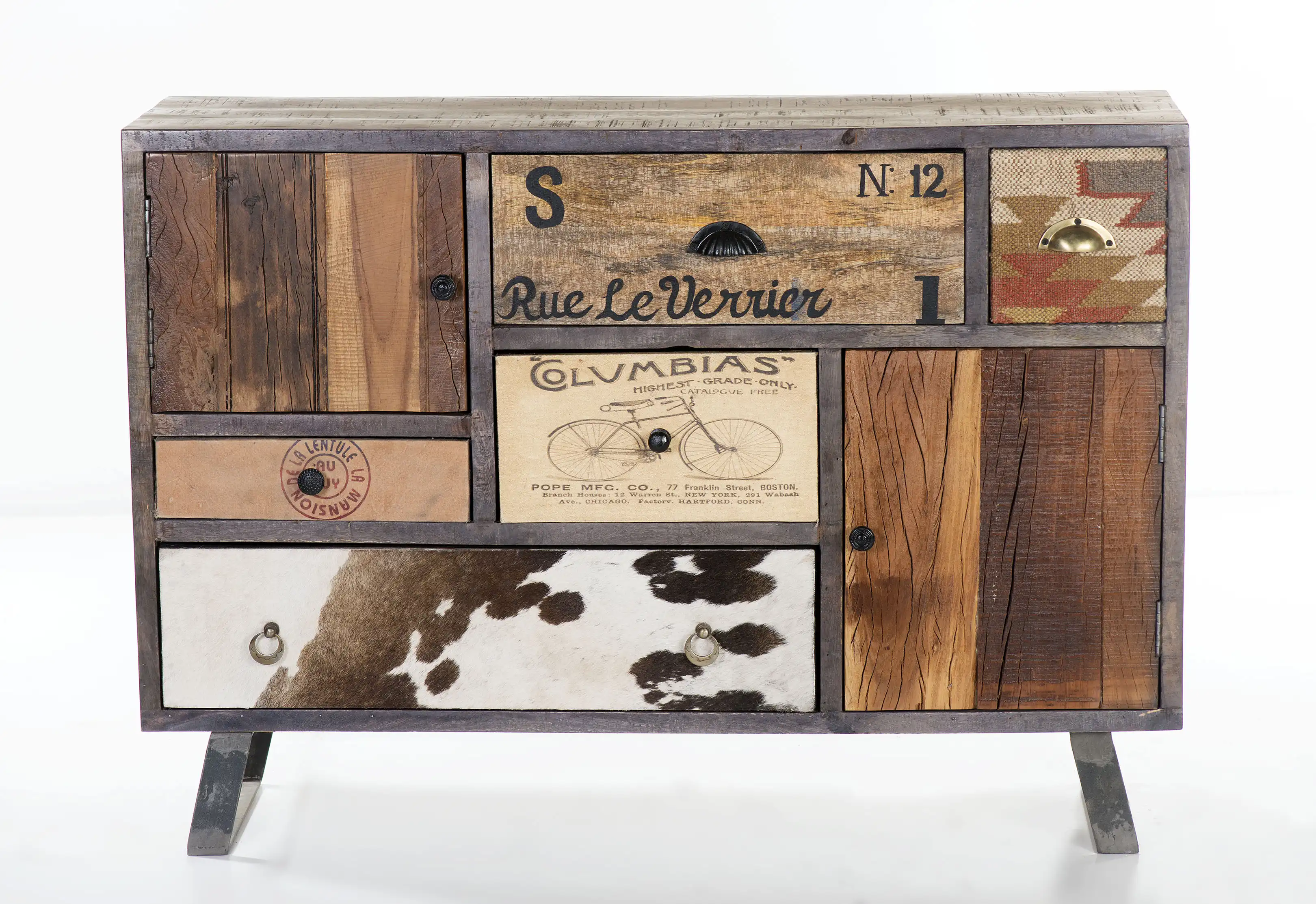 Wooden Sideboard with 5 Drawers & 2 Doors
(KD) - popular handicrafts